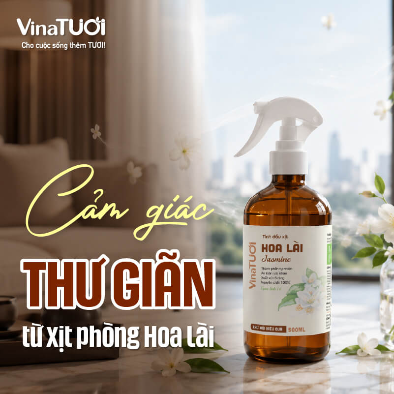 cam-giac-thu-gian-tu-xit-phong-tinh-dau-hoa-lai Xịt phòng tinh dầu hoa lài mang lại cảm giác thư giãn cho không gian khách sạn