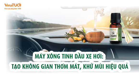 Máy Xông Tinh Dầu Xe Hơi: Tạo Không Gian Thơm Mát, Khử Mùi Hiệu Quả