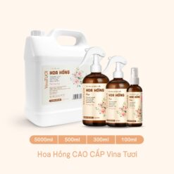 Xịt thơm tinh dầu hoa hồng