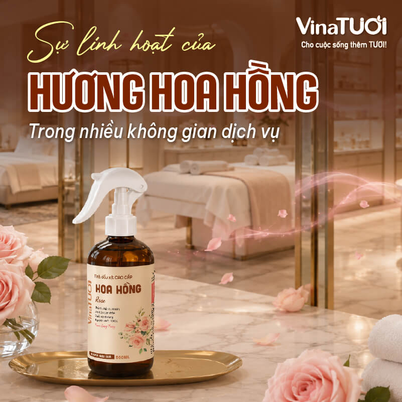 su-linh-hoat-cua-huong-hoa-hong-trong-dich-vu Sự linh hoạt của hương hoa hồng trong nhiều không gian dịch vụ