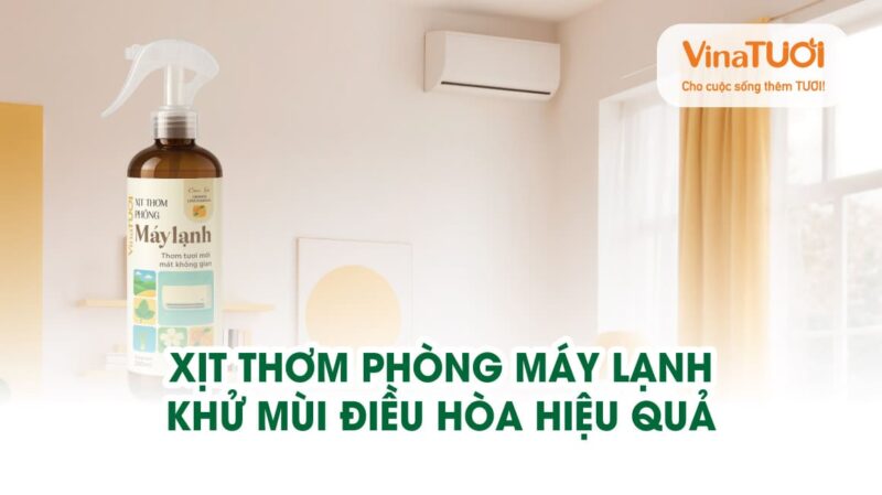 Xịt thơm phòng máy lạnh khử mùi điều hòa hiệu quả
