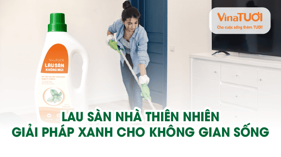 Lau sàn nhà thiên nhiên – Giải pháp xanh cho không gian sống